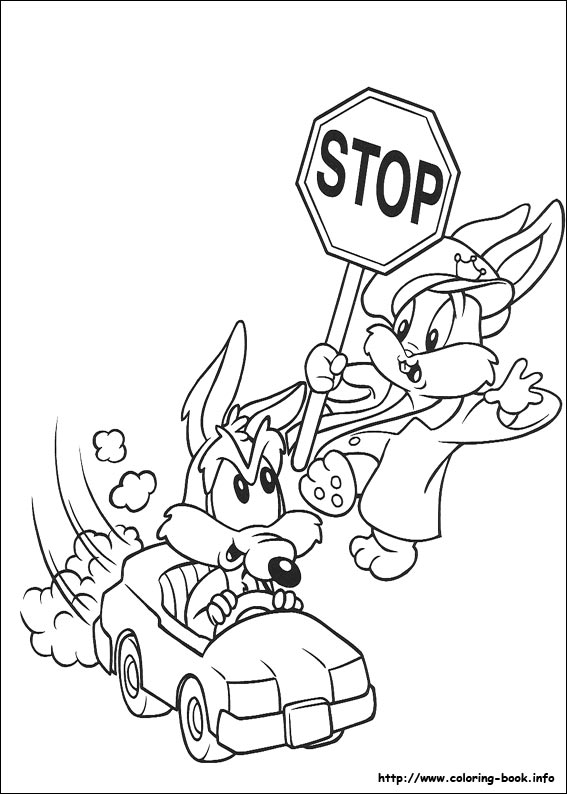 Baby Looney Tunes coloring picture